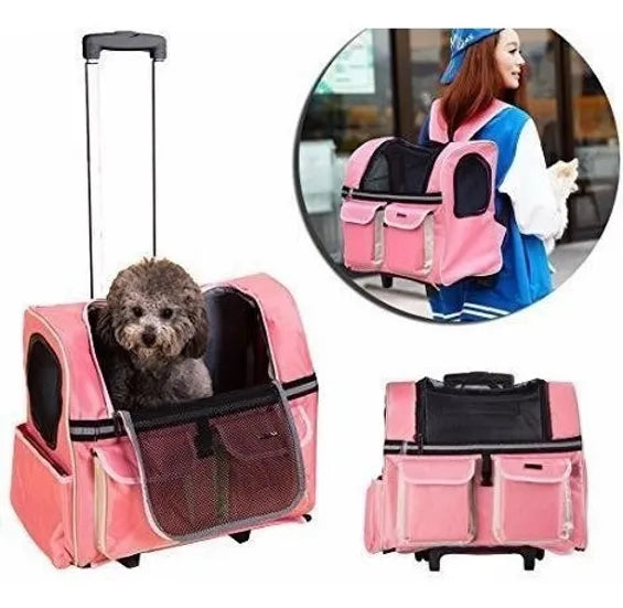 Cargador con ruedas grande