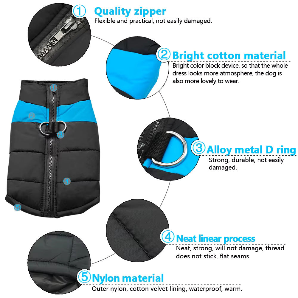 Chaleco impermeable tipo arnés