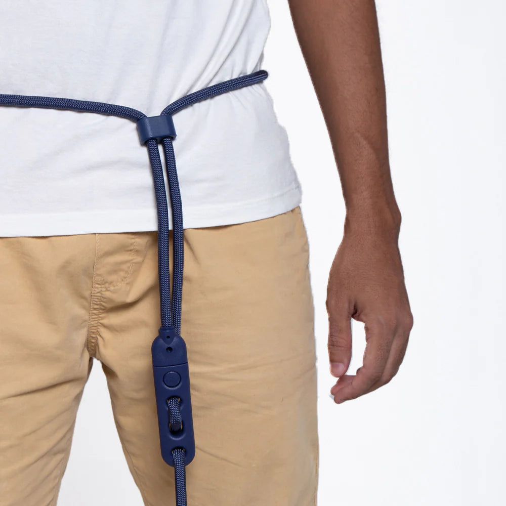 Deep Blue Handsfree Leash