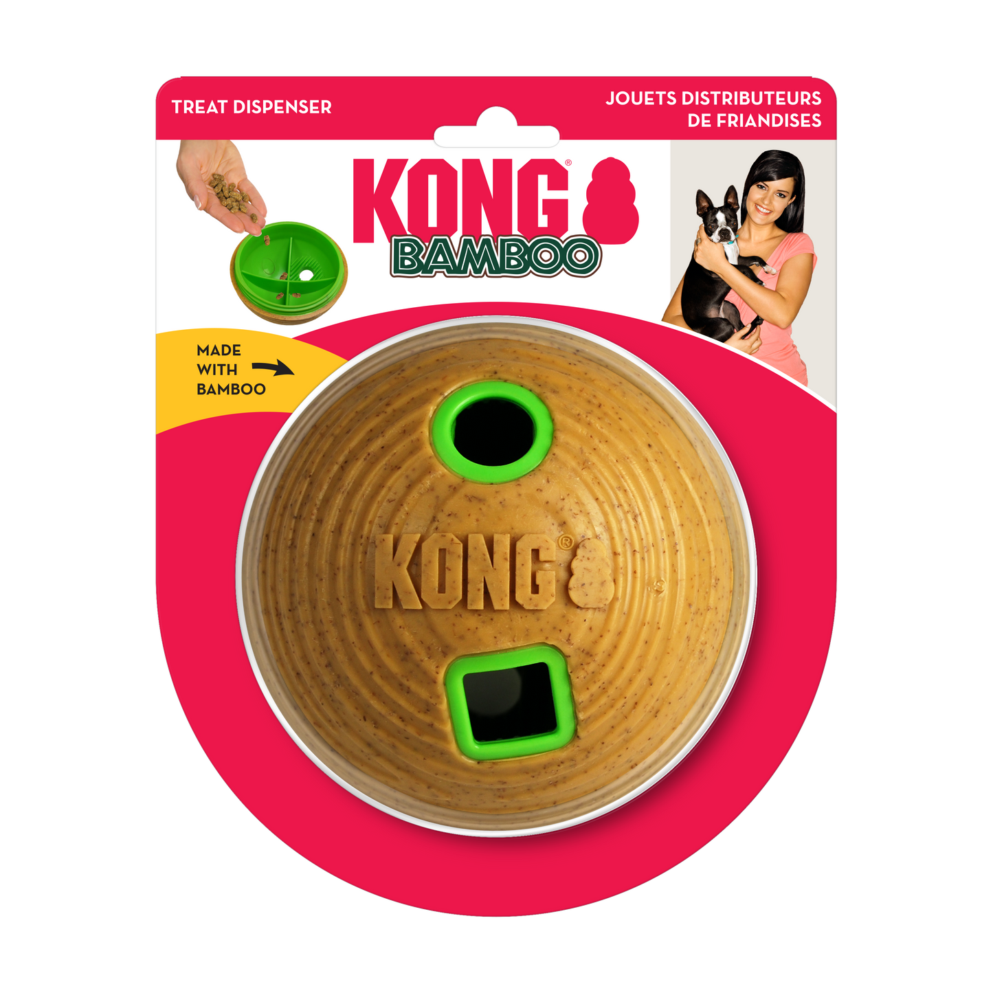 Kong Bamboo Feeder Ball