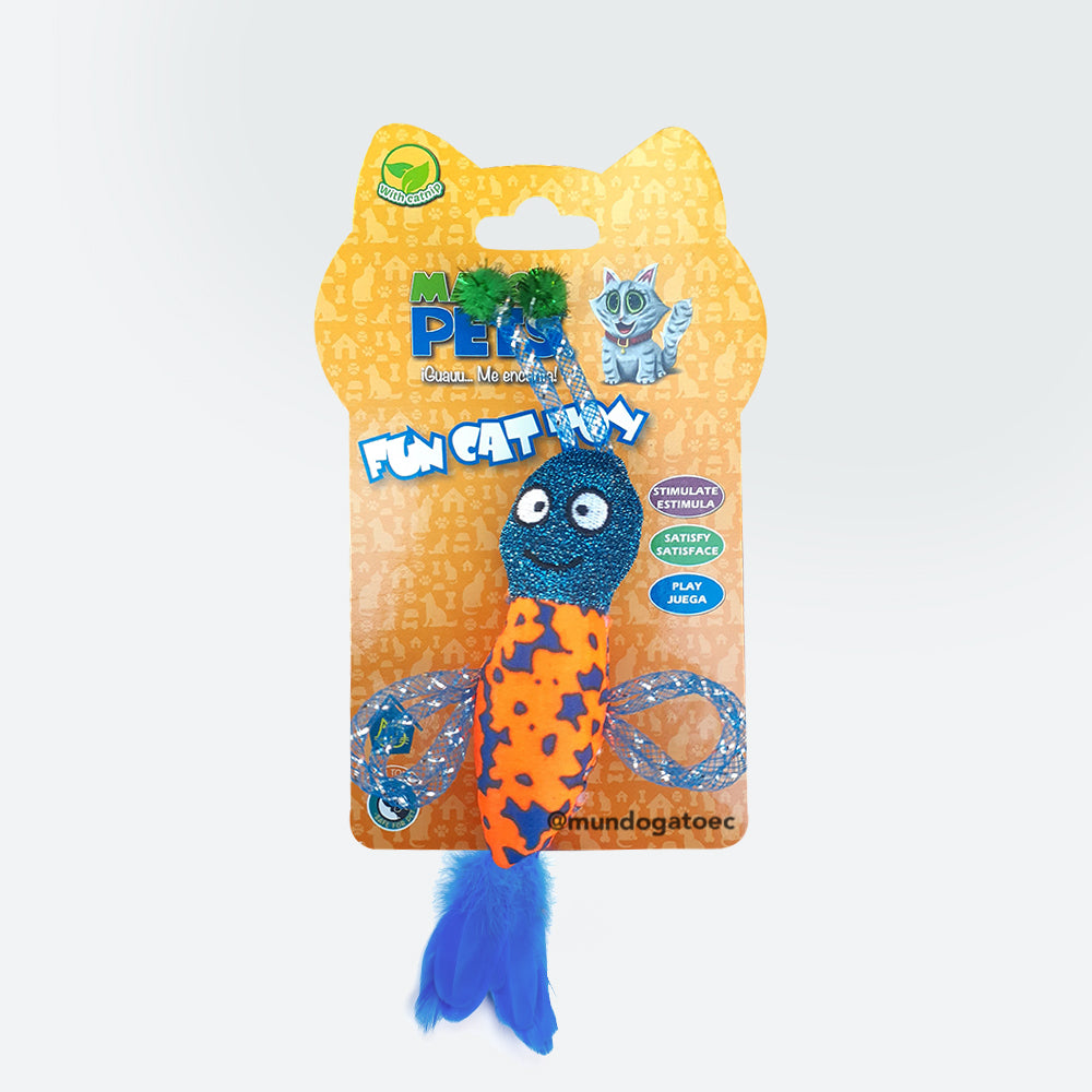 Peluche con catnip