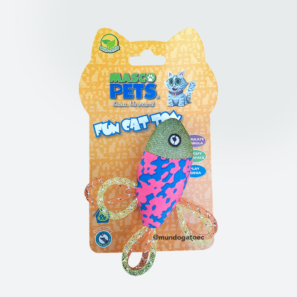 Peluche con catnip