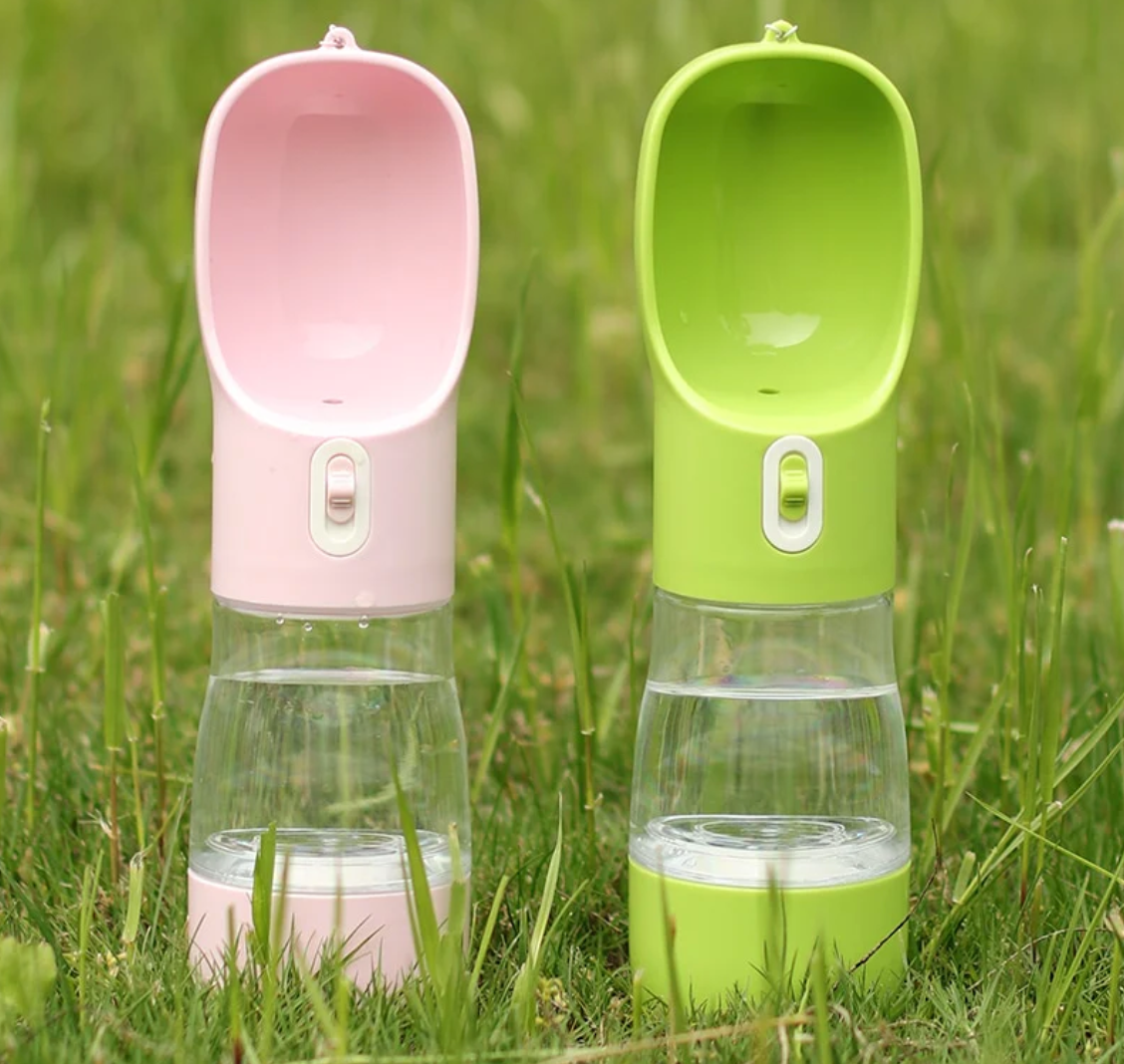Termo dispensador de agua + porta snacks